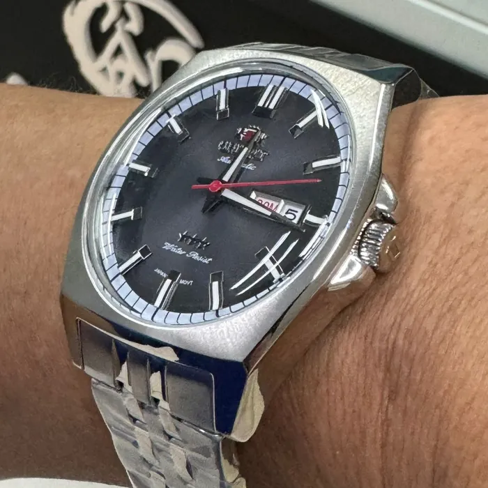 Orient 3 EStrelas Automático Classico F49ss010 preto