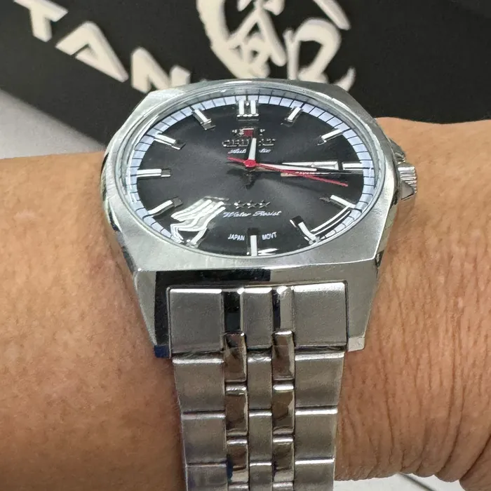 Orient 3 EStrelas Automático Classico F49ss010 preto