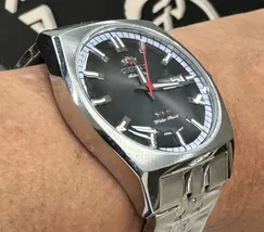 Orient 3 EStrelas Automático Classico F49ss010 preto - imagem 3