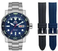 Orient Posseidon Automático Diver 300m F49ss014 Azul - imagem 2