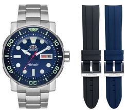 Orient Posseidon Automático Diver 300m F49ss014 Azul - imagem 2