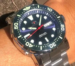Orient Posseidon Automático Diver 300m F49ss014 Azul - imagem 5