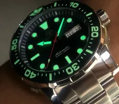 Orient Posseidon Automático Diver 300m F49ss014 Azul - imagem 6