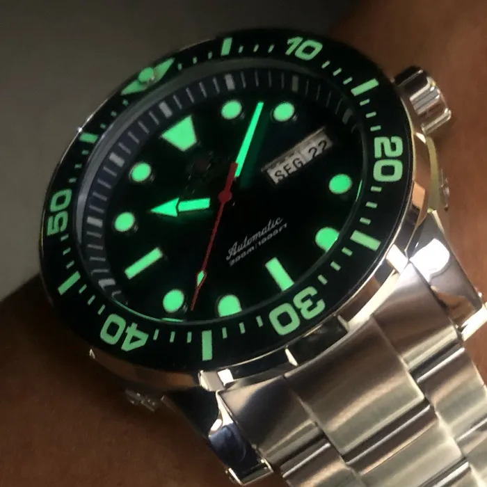 Orient Posseidon Automático Diver 300m F49ss014 Azul