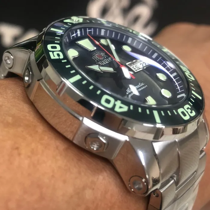 Orient Posseidon Automático Diver 300m F49ss014 Azul