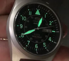 Orient 3 EStrelas Automático Classico Pilot F49ss019 preto - imagem 6