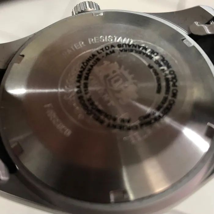 Orient 3 EStrelas Automático Classico Militar F49ss020 preto