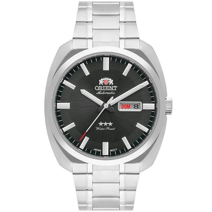 Orient 3 EStrelas Automático Classico F49ss021 preto