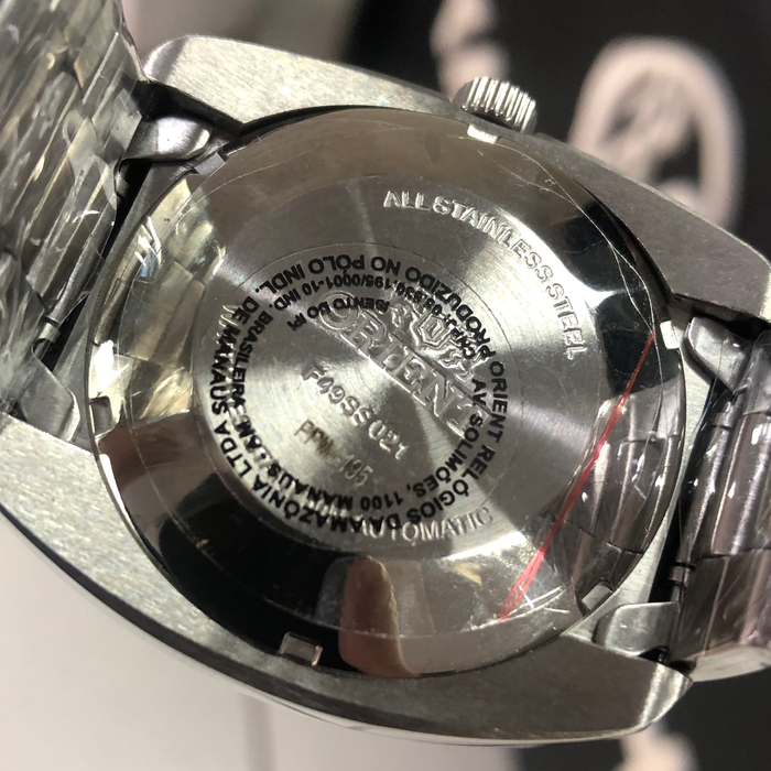 Orient 3 EStrelas Automático Classico F49ss021 preto