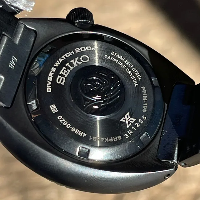 Seiko Prospex Automático King Turtle SRPK43B1 IPBlack Night Vision