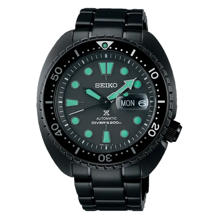 Seiko Prospex Automático King Turtle SRPK43B1 IPBlack Night Vision