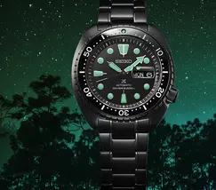 Seiko Prospex Automático King Turtle SRPK43B1 IPBlack Night Vision - imagem 2