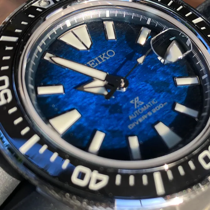 Seiko Prospex King Samurai SRPE33 Manta Ray Especial | Taniguchi Relógios