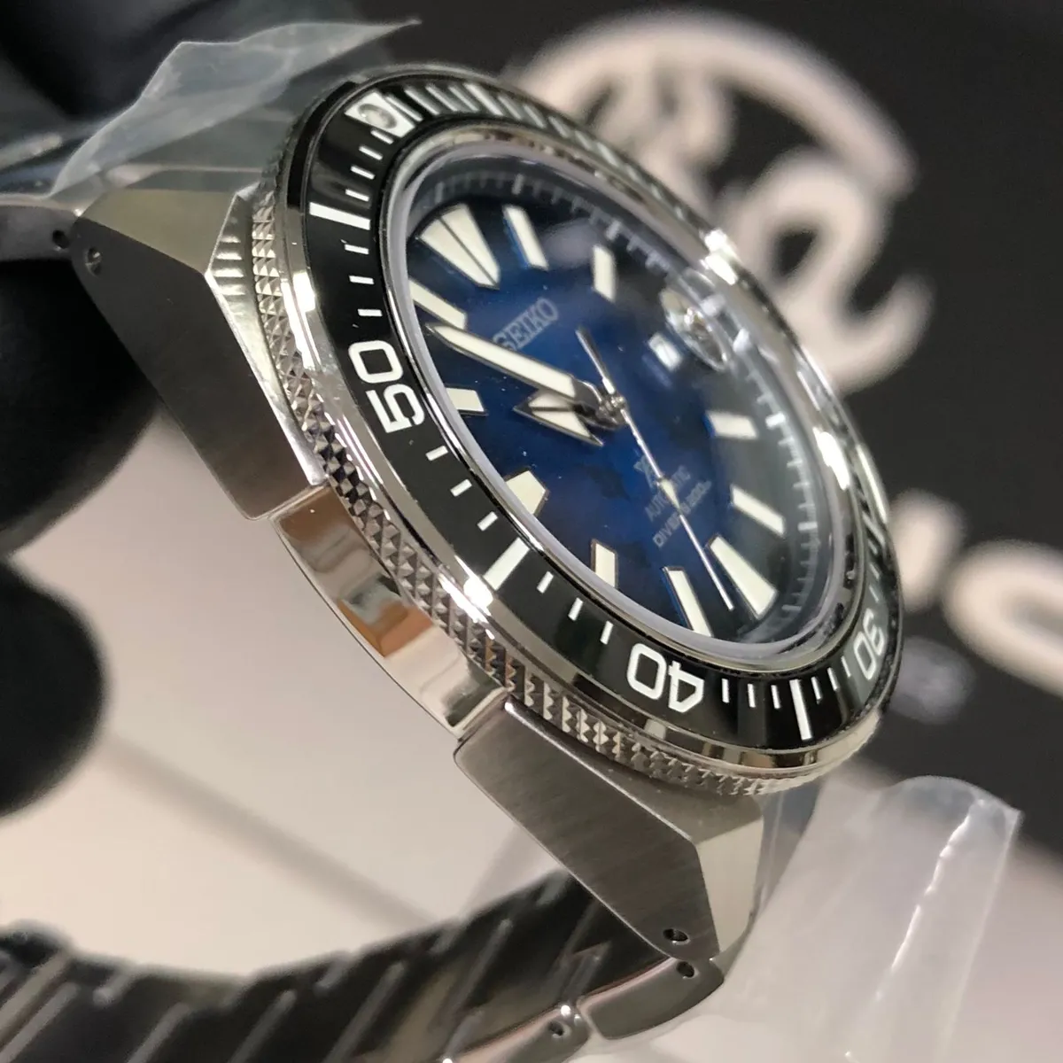 Seiko Prospex King Samurai SRPE33 Manta Ray Especial | Taniguchi