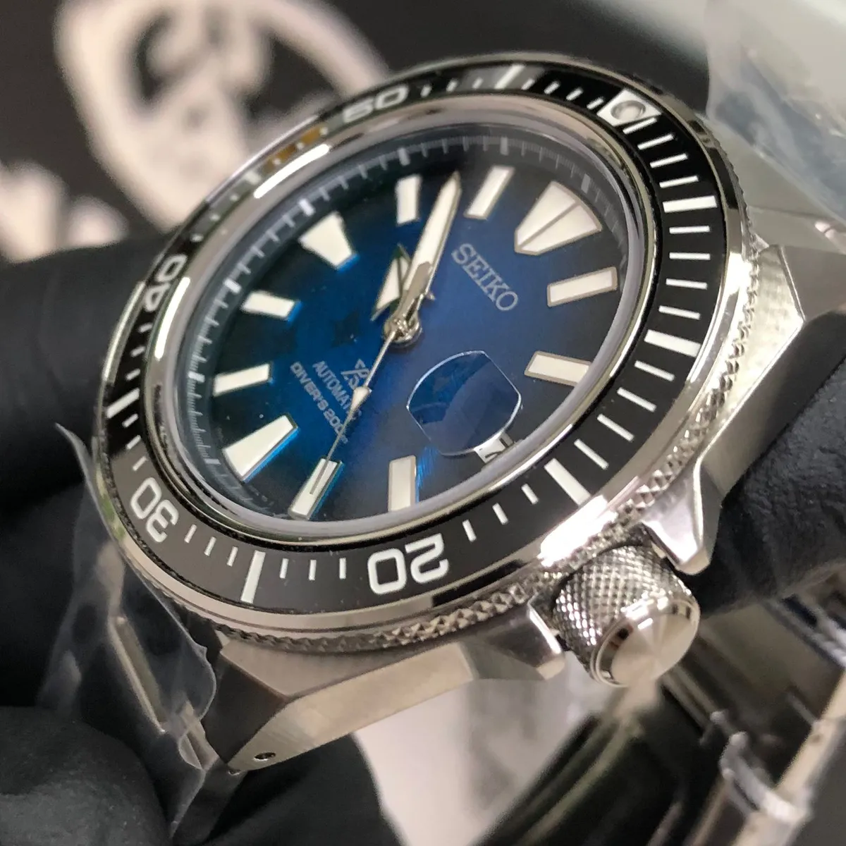 Seiko Prospex King Samurai SRPE33 Manta Ray Especial | Taniguchi