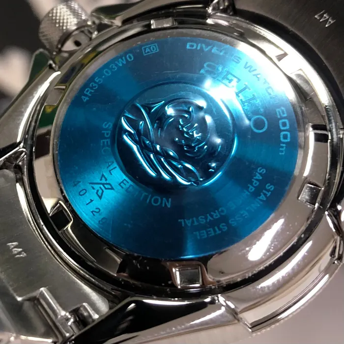 Seiko Prospex King Samurai SRPE33 Manta Ray Especial | Taniguchi Relógios