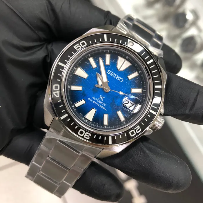 Seiko Prospex King Samurai SRPE33 Manta Ray Especial | Taniguchi Relógios