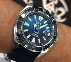 Seiko Prospex Automático King Samurai PADI SRPJ93 Great Blue - imagem 1