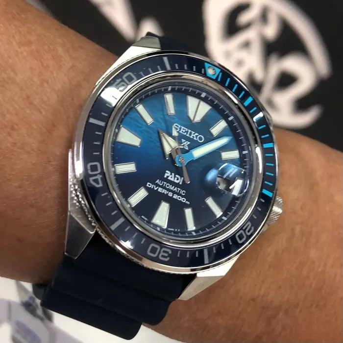 Seiko Prospex Automático King Samurai PADI SRPJ93 Great Blue