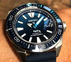 Seiko Prospex Automático King Samurai PADI SRPJ93 Great Blue - imagem 5