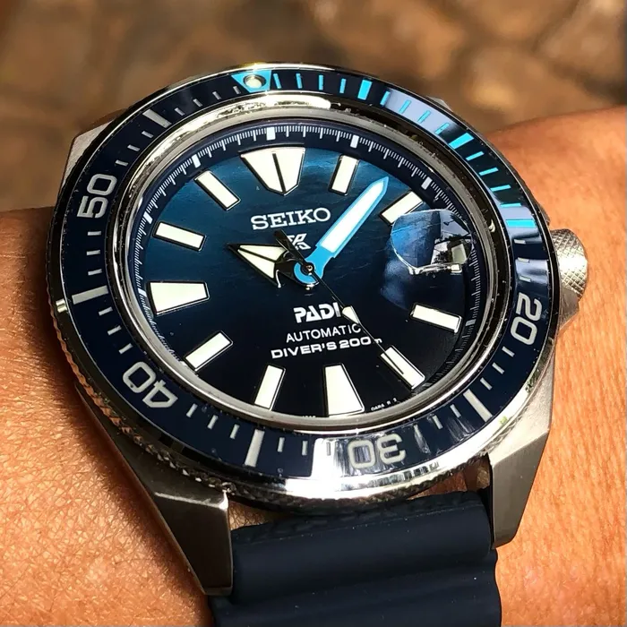 Seiko Prospex PADI King Samurai SRPJ93 Safira Cerâmica | Taniguchi Relógios