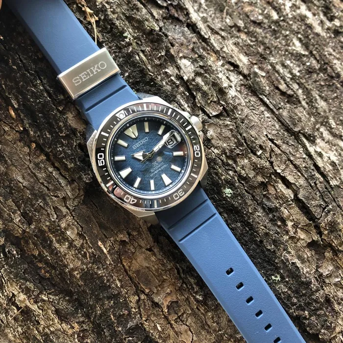 Relógio Seiko Prospex SRPF79 King Samurai Dark Manta Safira Original | Taniguchi Relógios