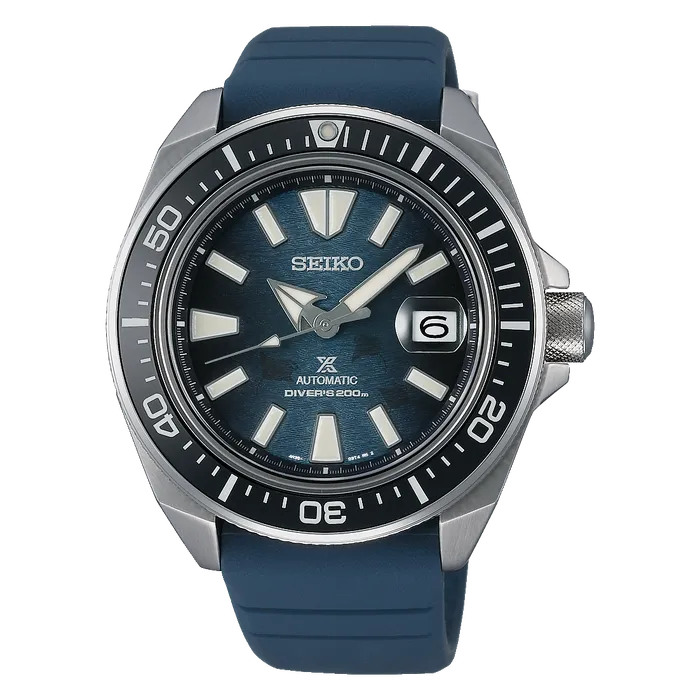 Relógio Seiko Prospex SRPF79 King Samurai Dark Manta Safira Original | Taniguchi Relógios