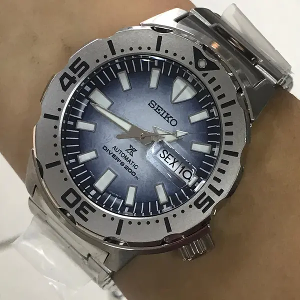 Seiko Prospex Automático Monster save the ocean SRPG57 Antartica