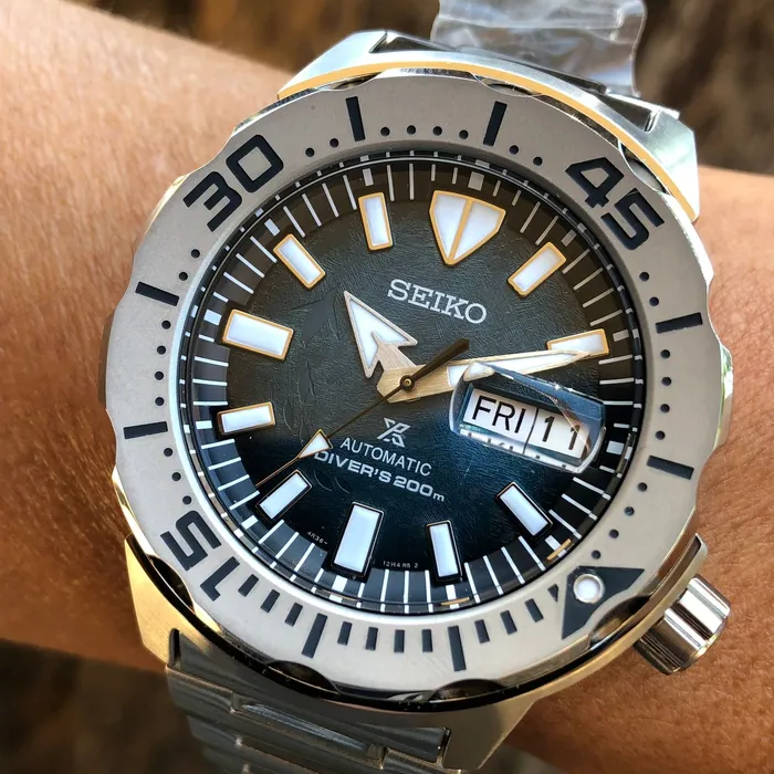 Seiko Prospex Automático Monster save the ocean SRPH75 Pinguim