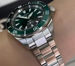 Seiko Prospex Automático Shogu-rai PADI SRPL53 Verde Esmeralda - imagem 4