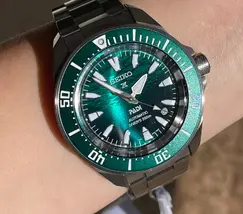 Seiko Prospex Automático Shogu-rai PADI SRPL53 Verde Esmeralda - imagem 6