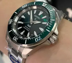 Seiko Prospex Automático Shogu-rai PADI SRPL53 Verde Esmeralda - imagem 5