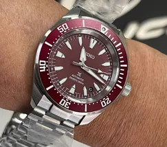 Seiko Prospex Automático Shogu-rai SRPL11 vermelho - imagem 1