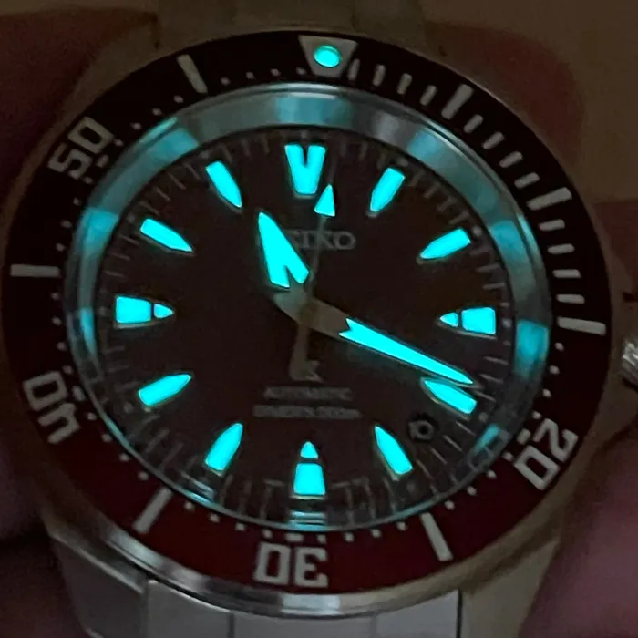 Seiko Prospex Automático Shogu-rai SRPL11 vermelho