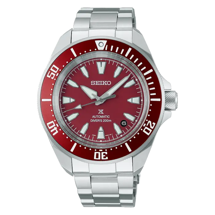 Seiko Prospex Automático Shogu-rai SRPL11 vermelho