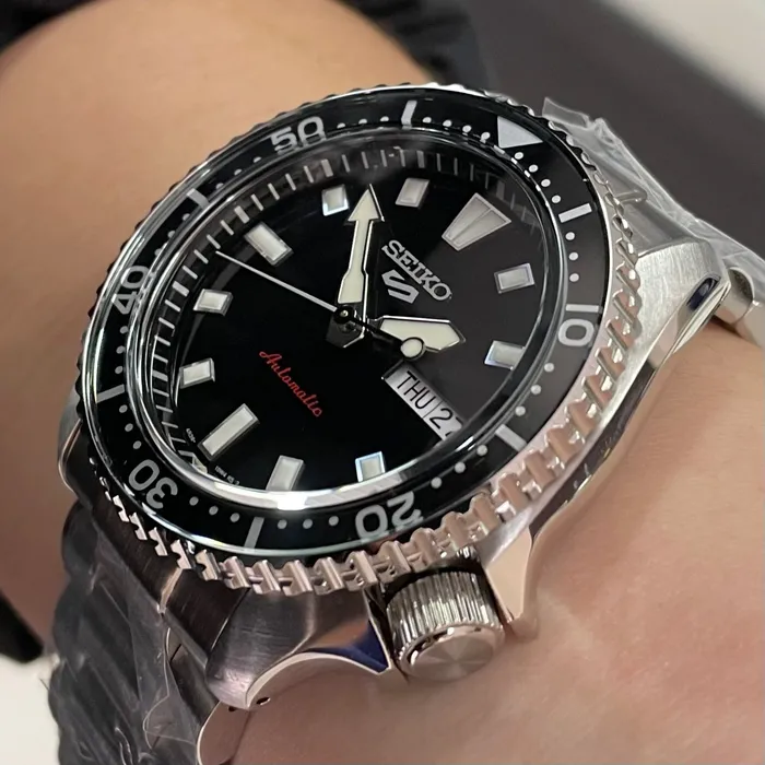 Seiko 5 Sports Automático SKX series SRPL85B1 Preto