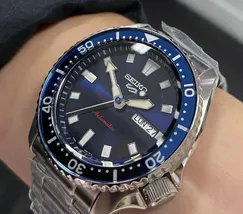 Seiko 5 Sports Automático SKX series SRPL83B1 Azul - imagem 5
