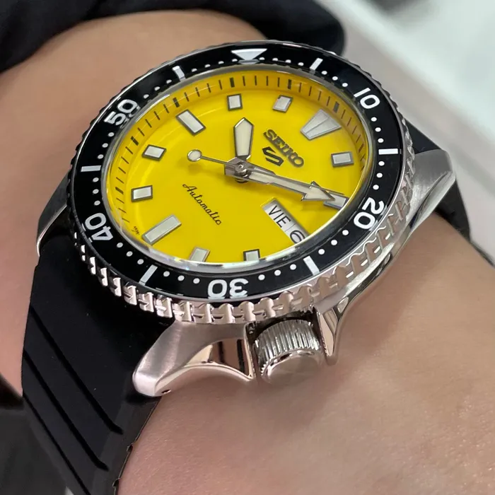 Seiko 5 Sports Automático SKX series SRPL87B1 Amarelo