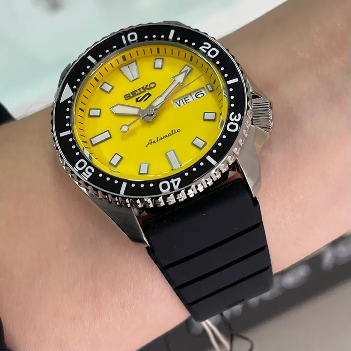 Seiko 5 Sports Automático SKX series SRPL87B1 Amarelo