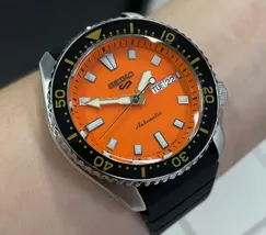 Seiko 5 Sports Automático SKX series SRPL89B1 Laranja - imagem 1