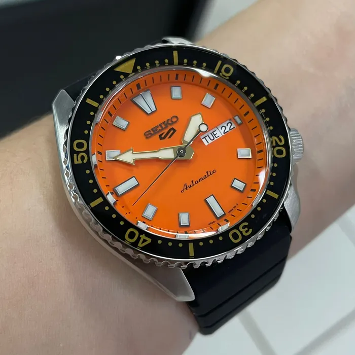 Seiko 5 Sports Automático SKX series SRPL89B1 Laranja