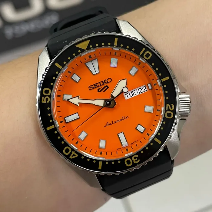 Seiko 5 Sports Automático SKX series SRPL89B1 Laranja