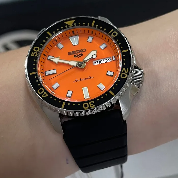 Seiko 5 Sports Automático SKX series SRPL89B1 Laranja