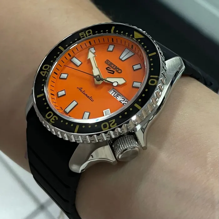 Seiko 5 Sports Automático SKX series SRPL89B1 Laranja