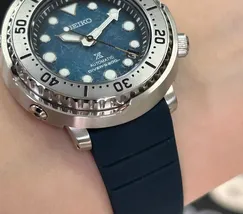 Seiko Prospex Automático Tuna Save the Ocean SRPH77 Pinguim - imagem 4