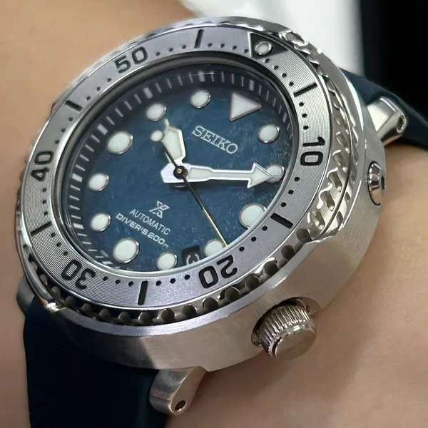 Seiko Prospex Automático Tuna Save the Ocean SRPH77 Pinguim