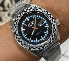 Seiko 5 Sports Automático checker flag SRPK67B1 Special Edition - imagem 1