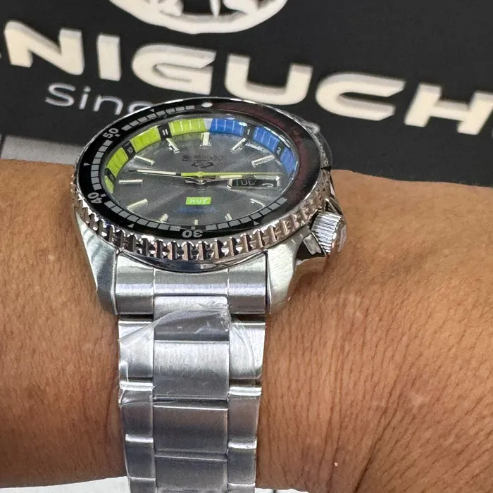 Seiko 5 Sports HUF Limited Edition SRPL33 Automático | Taniguchi Relógios