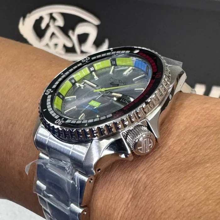 Seiko 5 Sports HUF Limited Edition SRPL33 Automático | Taniguchi Relógios