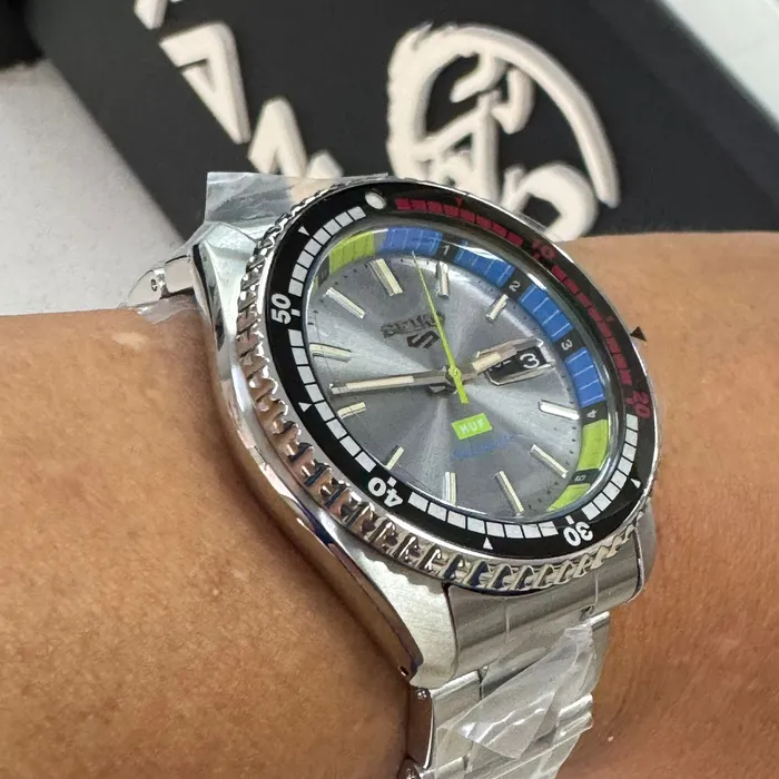Seiko 5 Sports HUF Limited Edition SRPL33 Automático | Taniguchi Relógios